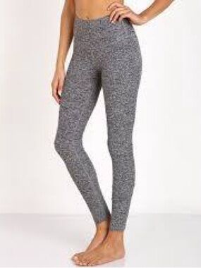 Beyond Yoga Space Dye Gray High-Rise Leggings